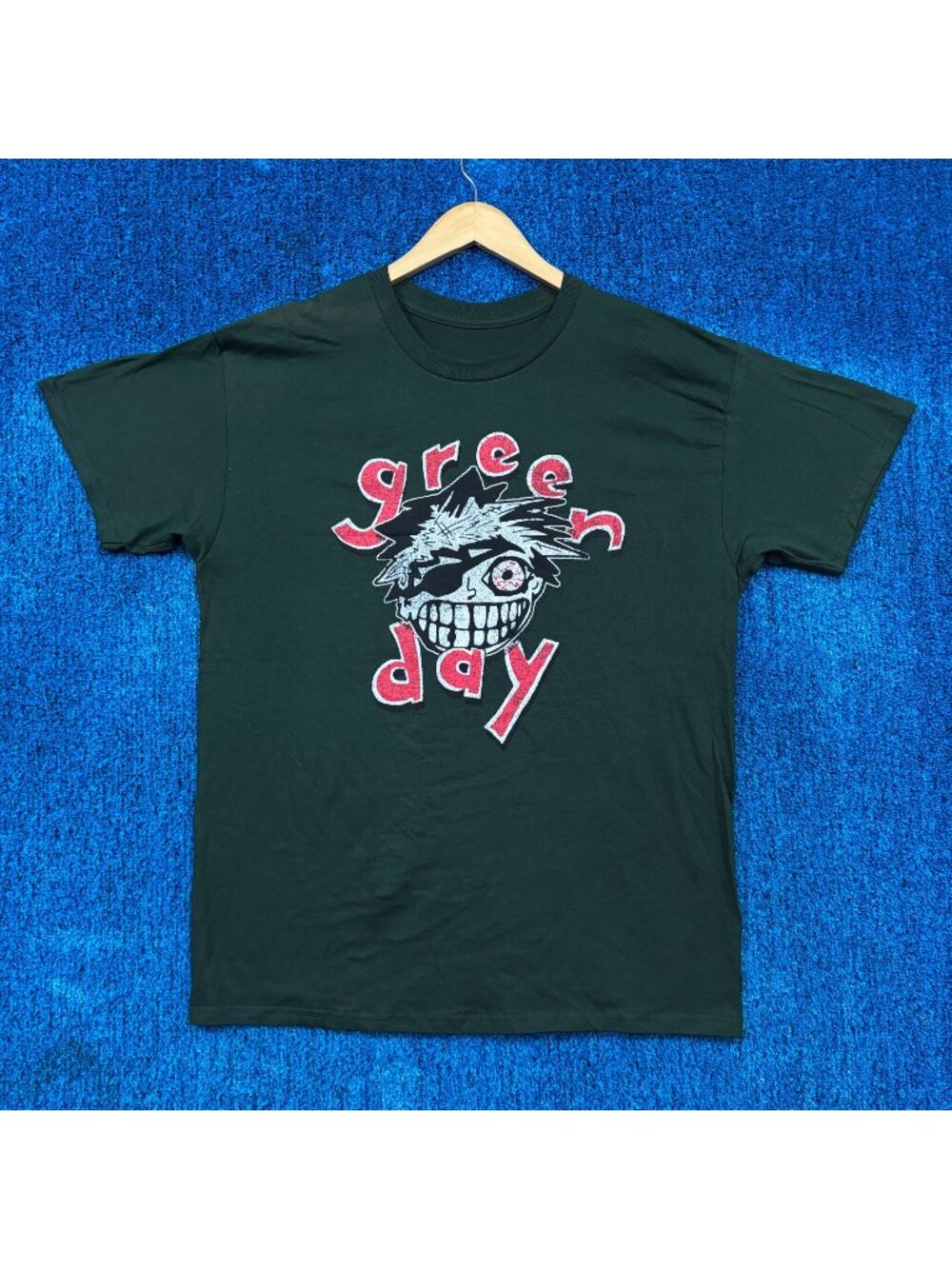 Green Day Self Titled Graphic T-Shirt Size Large